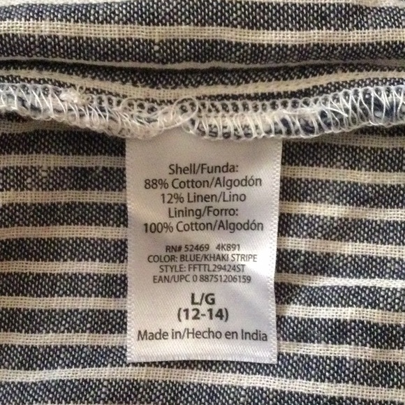 NWT Women's Woven Notch Neck Shift Lined Dress Size 12-14 - Picture 7 of 8